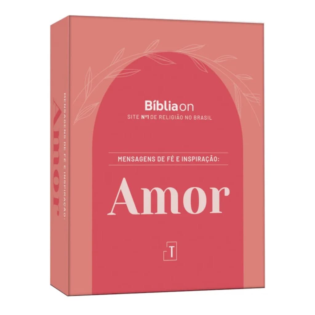 Mensagens de Fé e Inspiração: Amor | Caixa de Cards com Reflexões e Versículos Bíblicos