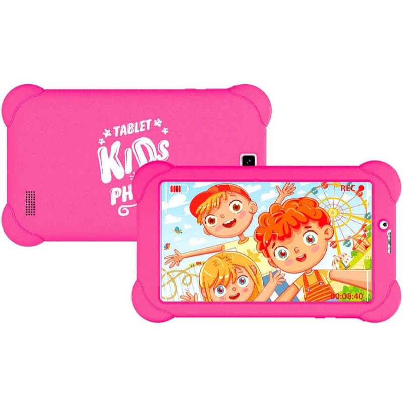 Tablet Philco Kids 16GB Wi-Fi 3G Tela 7" Android Processador Quadcore Rosê - PTB7RRG - Vitrine