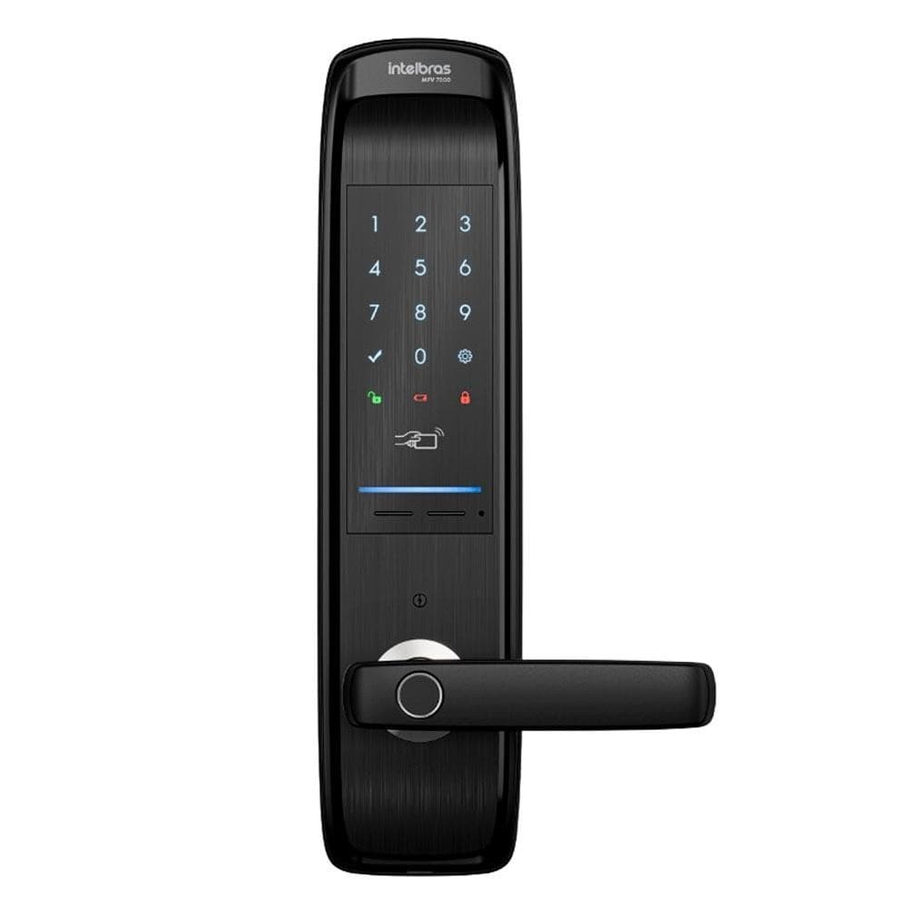 Fechadura Digital de Embutir MFV 7000 Preta - Intelbras