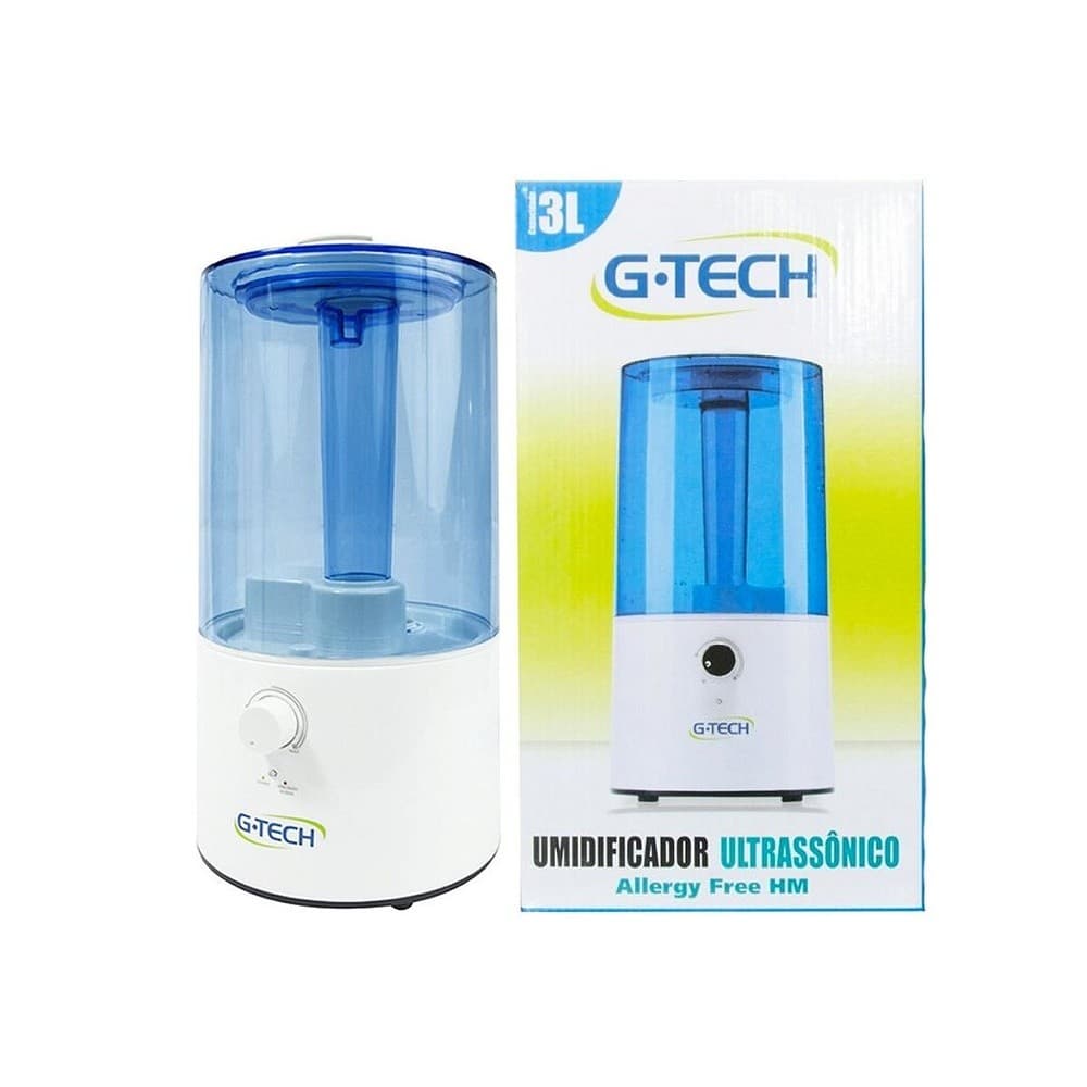 Umidificador de Ar Ultrassônico 3L Allergy Free HM GTech