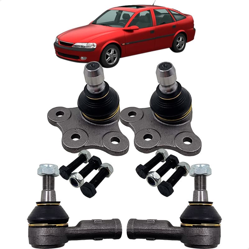 Kit Pivô Suspensão Inferior Terminal Direção Chevrolet Vectra 1997 A 2005