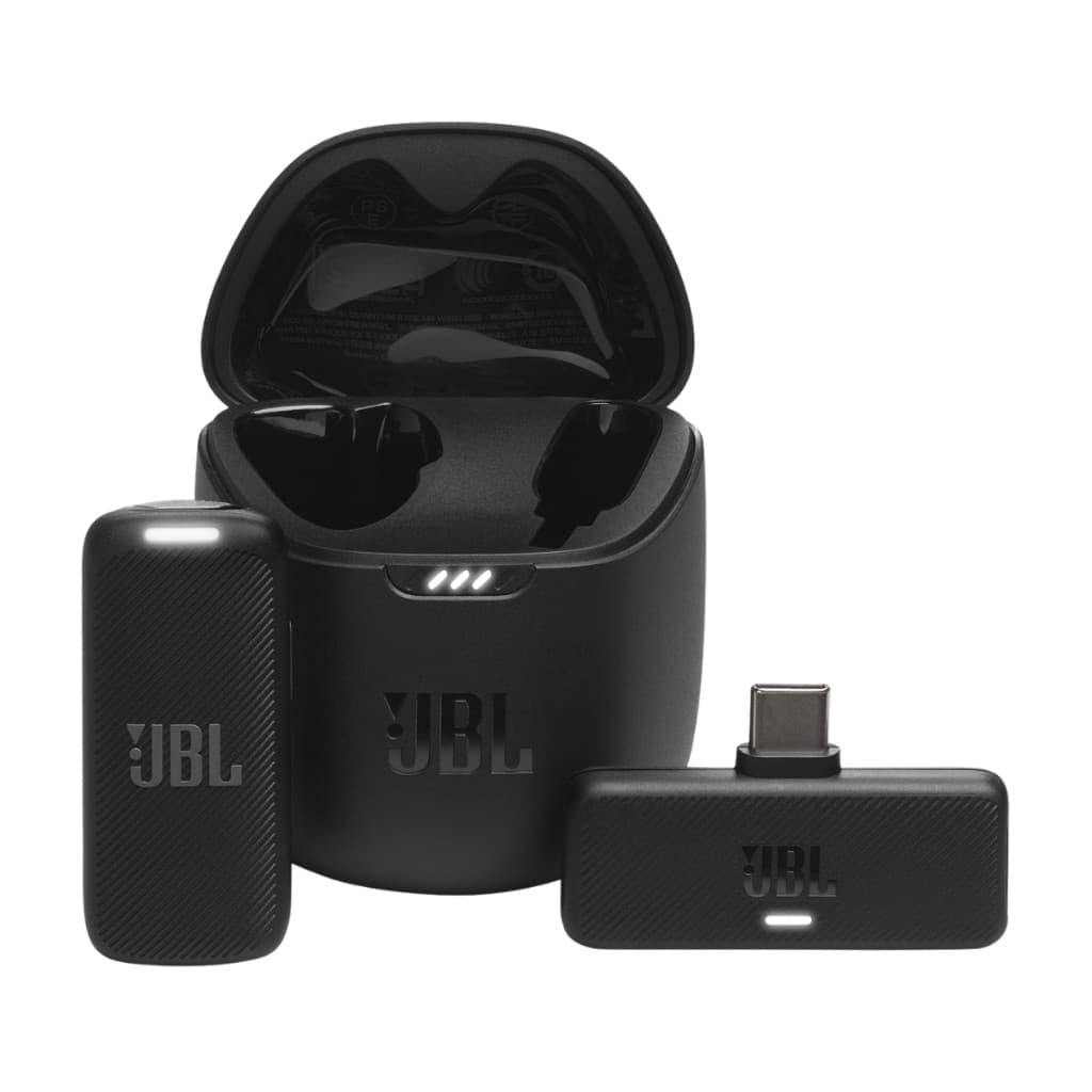 Microfone JBL Quantum Stream Wireless Conexão USB-C Preto LACRADO COM NFe GARANTIA ENVIO RAPIDO