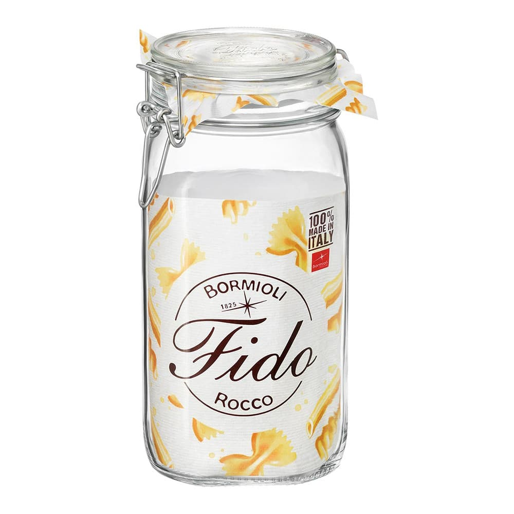 Pote Hermético Vidro 1,5L Transparente Bormioli Rocco