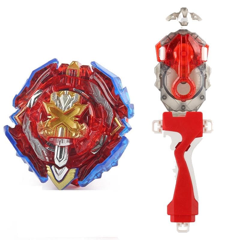 Gyros Burst B-200 Xiphoid Xcalibur Com Lançador Brinquedos Infantis Para Crianças Girando