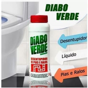DESENTUPIDOR DE VASO/PIA/RALOS  300G DIABO VERDE