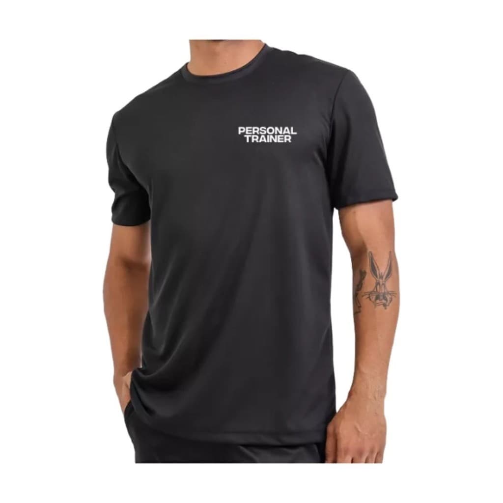 Camiseta Academia Dry FIt Masculina Personal Trainer Uniforme