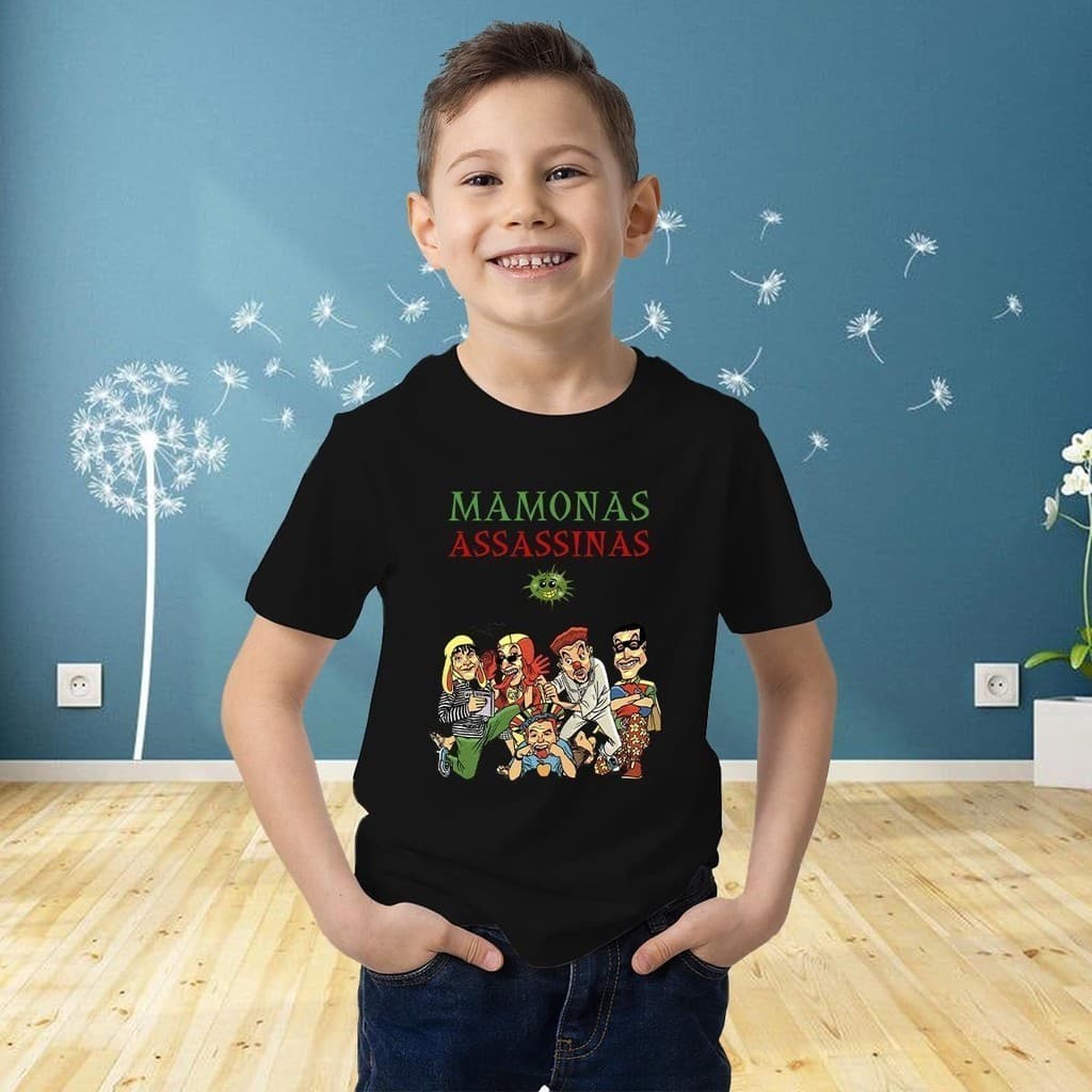Camiseta Infantil Musicas Dos Crianças Mamonas Assassinas Fã