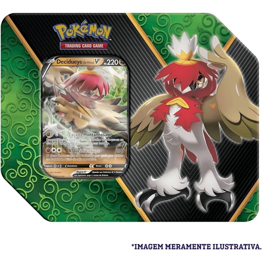 Lata Poderes Divergentes V - Decidueye de Hissui - Copag