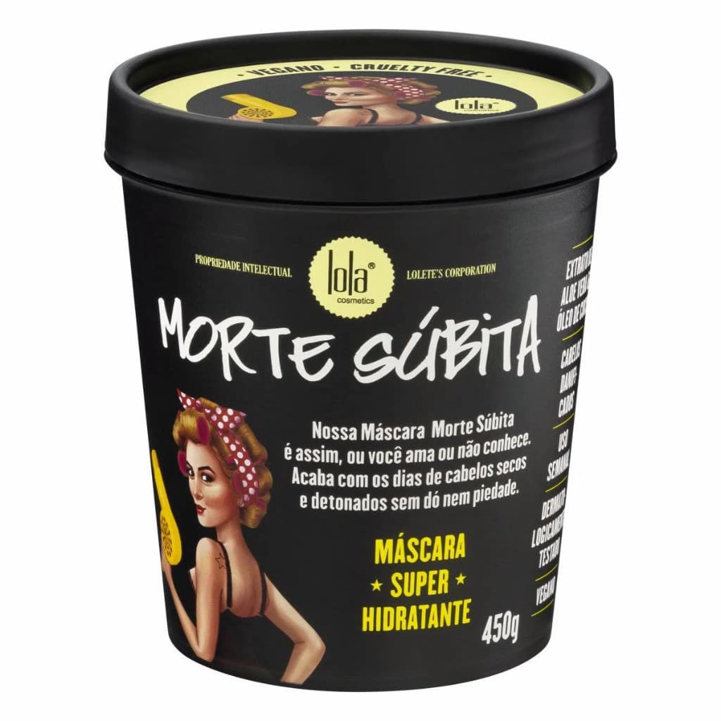 Mascara Capilar Morte Subita Lola Cosmetics 450g