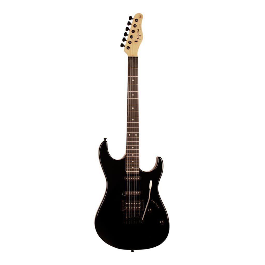 Guitarra Elétrica Tagima Tw Series Tg-510 De  Tília Black Com Diapasão De Madeira Técnica