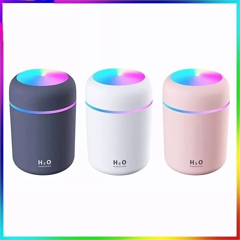 300ml Umidificador De Ar Portátil Usb Ultrassônica 300ml / Difusor De Aromaterapia