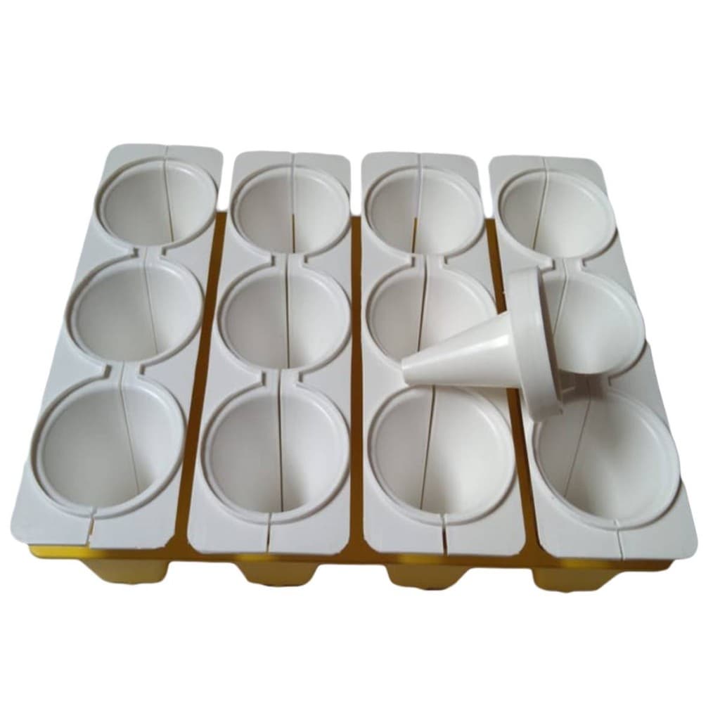 Forma Coxinha Grande Padaria Bar Lanchonete 8 X 6 Cm