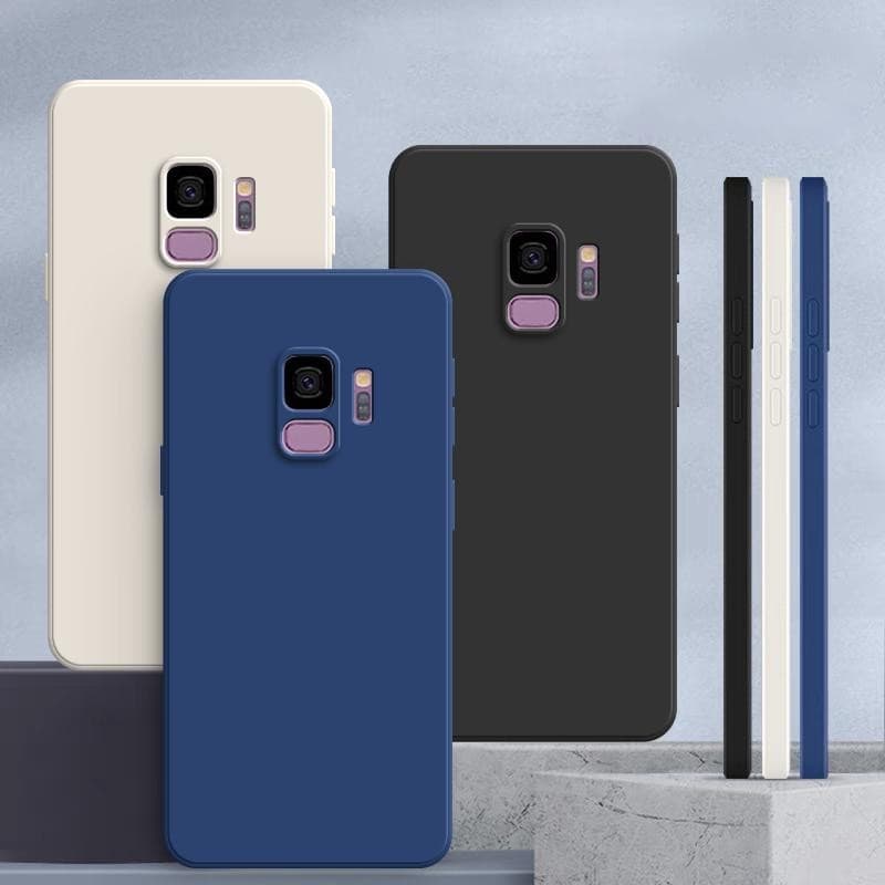 Capinha Samsung S9 , Cor Sólida +/S9 Plus Protetora De silicone anti-Queda De Lisa Simples YT