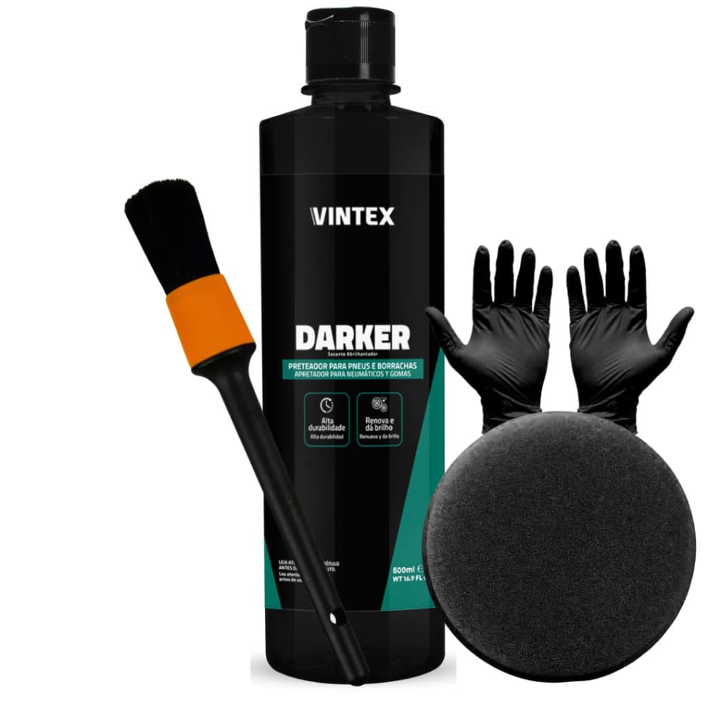 Darker 500ml Preteador Pretinho Vintex Vonixx + Pincel E Brinde Exclusivo