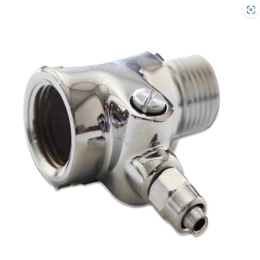 Adaptador Filtro Electrolux Ibbl Consul Parede Com Registro 1/2 x 1/4 Mangueira Fina de 6mm