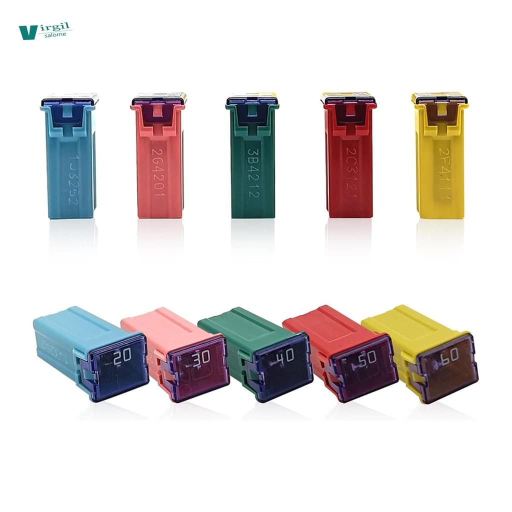 10 Peças De Caixa De Perfil Alto Automotivo Em Forma De Micro-Fusível Kit De Fusíveis Acessórios De Reposição (20A/30A/4