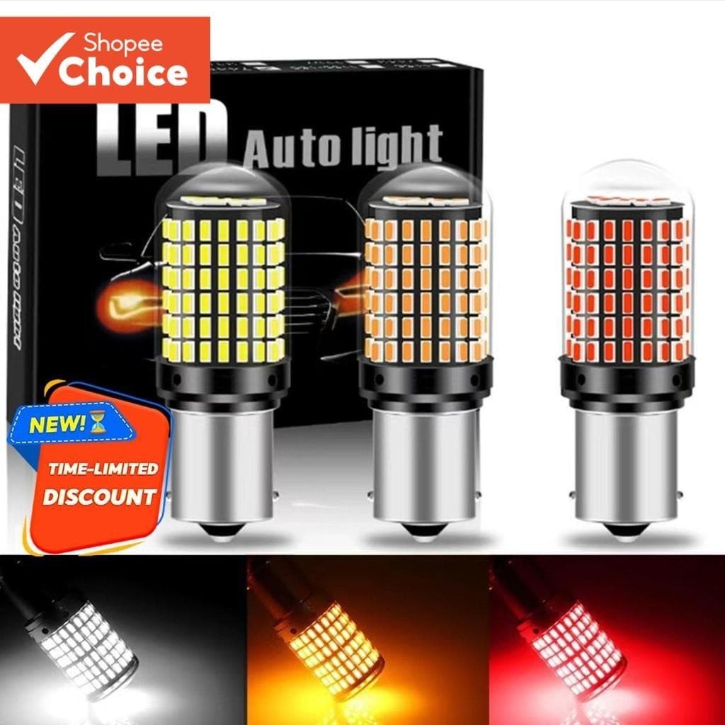 Luz De Freio LED De Baixa Potência 144 Chip 1156 Para Carro 1 Polo 12V 1und