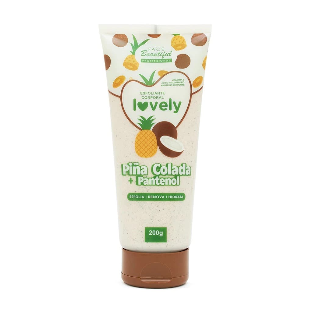 ESFOLIANTE CORPORAL BISNAGA PINA COLADA PANTENOL - LOVELY