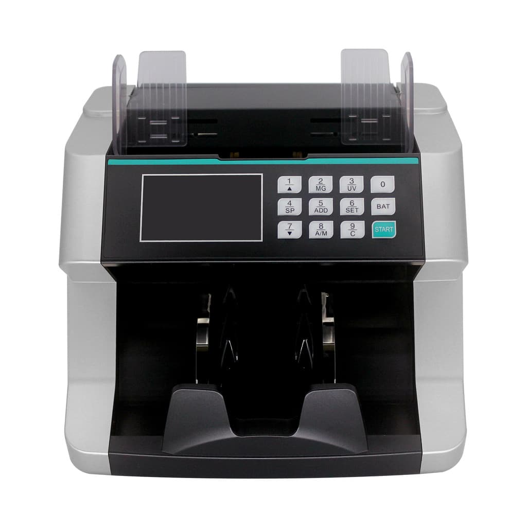 [Promoção] Máquina Contadora De Dinheiro Detector De Notas Falsas Detecção Automática Velocidade De Contagem Rápida De C