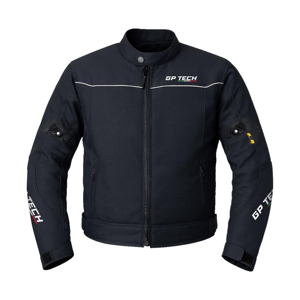 Jaqueta Motociclista Ventilado GP Tech HIGHWAY Com Proteções Braços e Costas