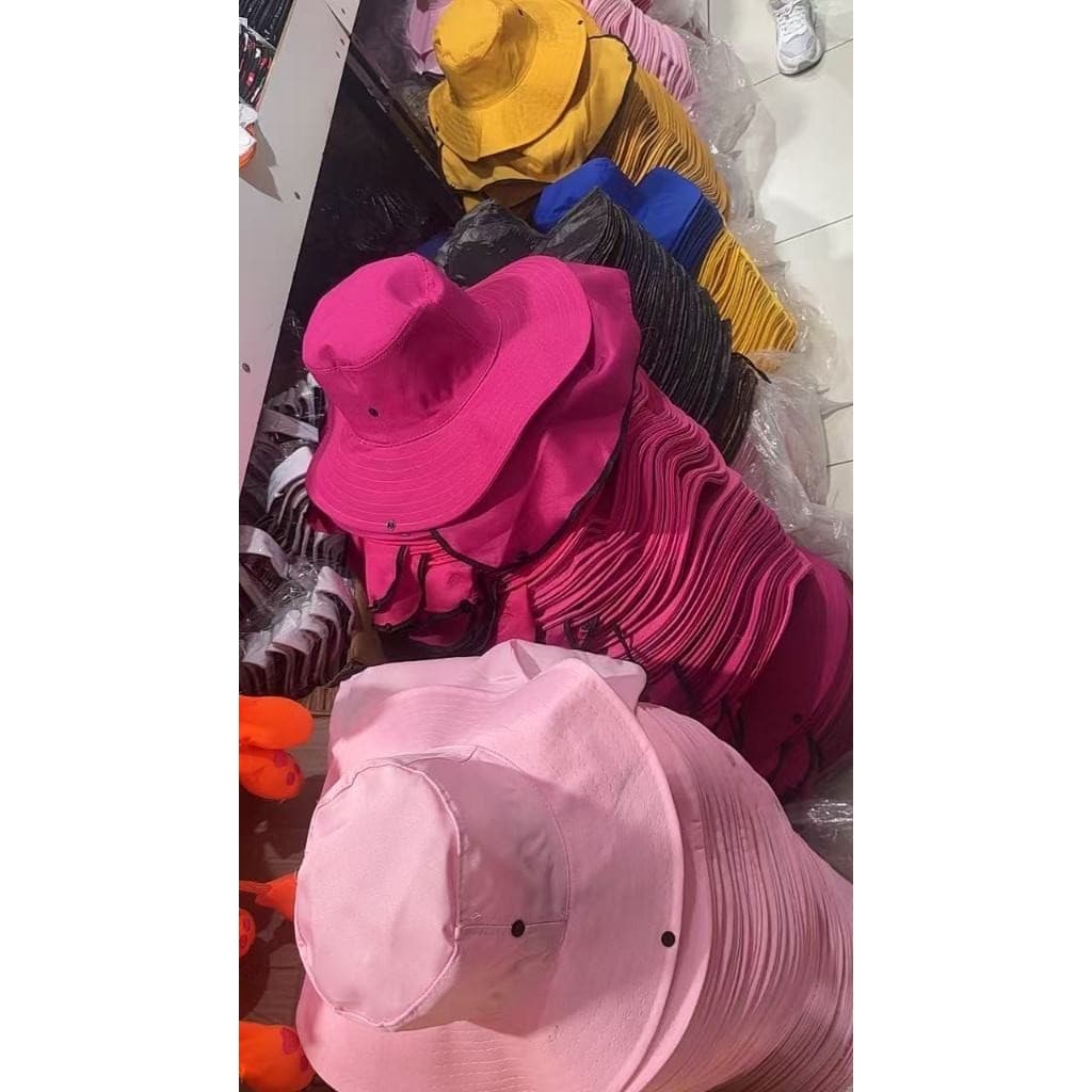 Chapéu Feminino De Sol Com Aba Larga Verão Para Pesca Ao Ar Livre Caminhada Proteção UV Anti-Pescoço Viseira
