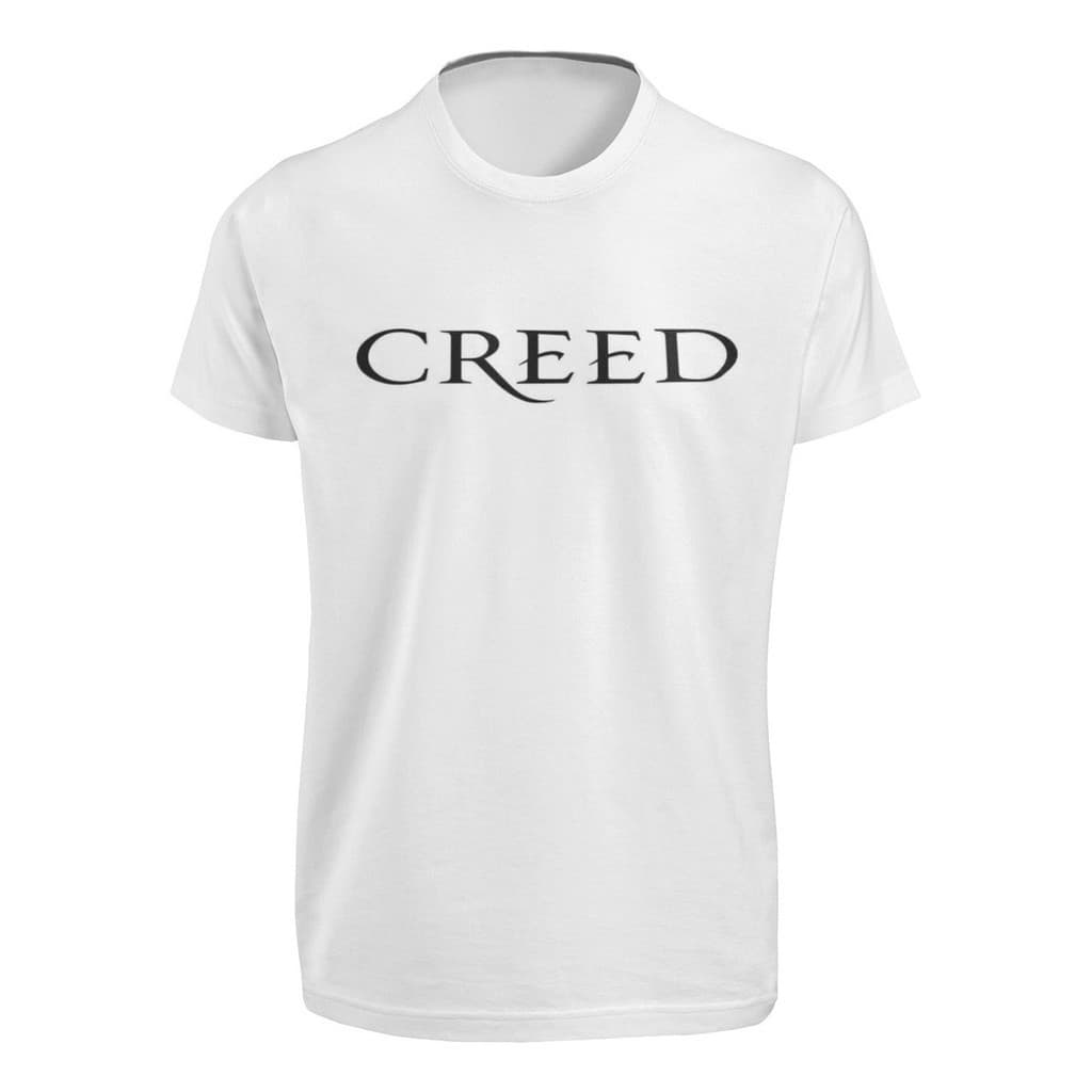 Camiseta Camisa Blusa Branca Banda Rock Creed Pronta Entrega