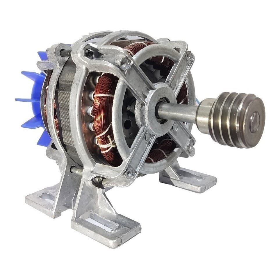 Motor Pra Maquina De Assar Frango Assador Giratório Frangueira Com Polia 220v