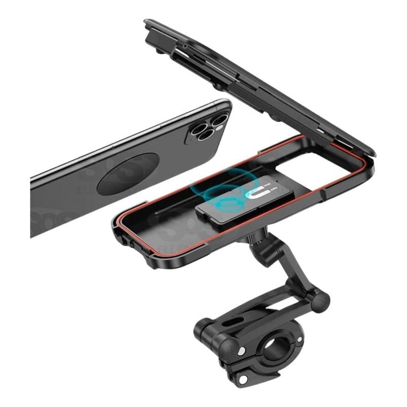 Suporte Celular Para Moto Universal Magnético À Prova Dágua