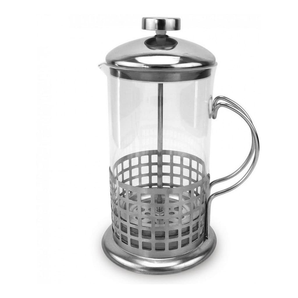 Cafeteira Inox Francesa 600ml Praticidade Prensa Cafeterias Bares Restaurantes