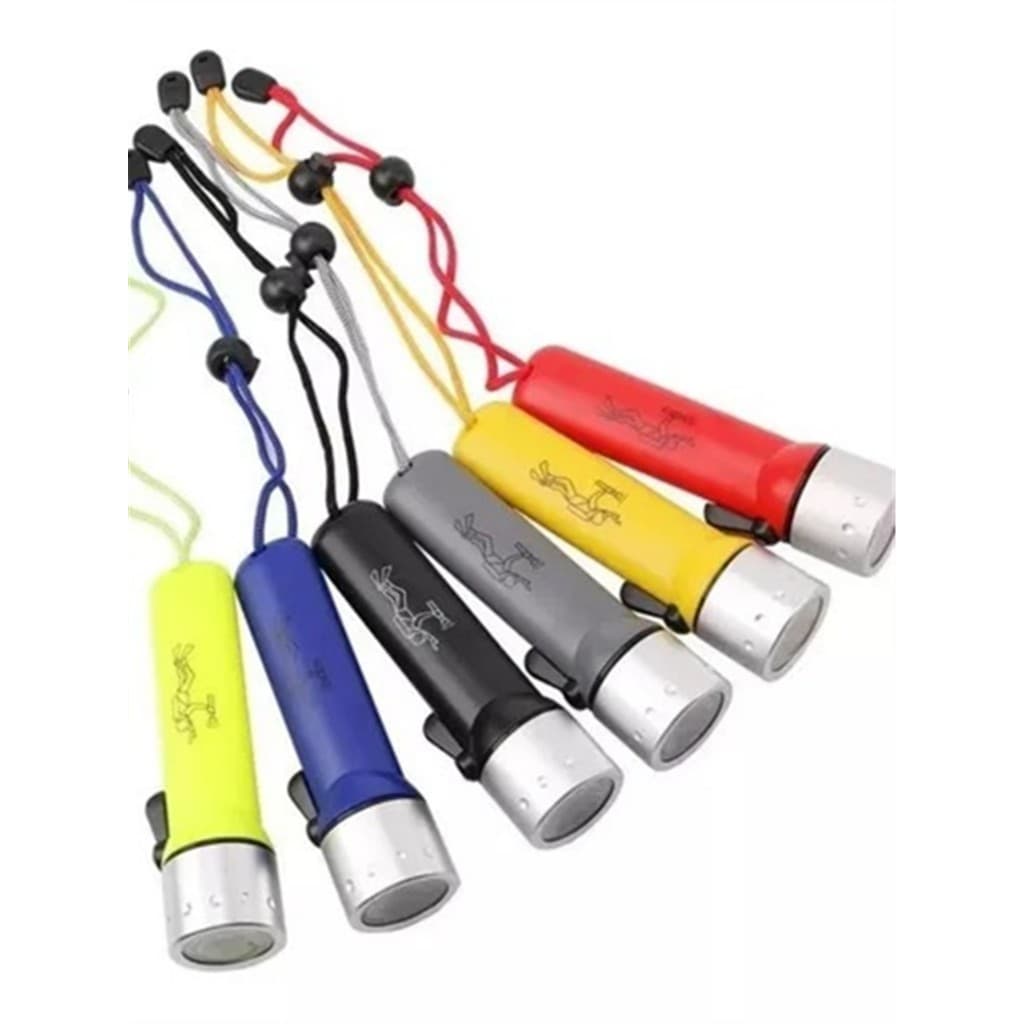 Lanterna De Mergulho Profissional Super Potente Led Cree