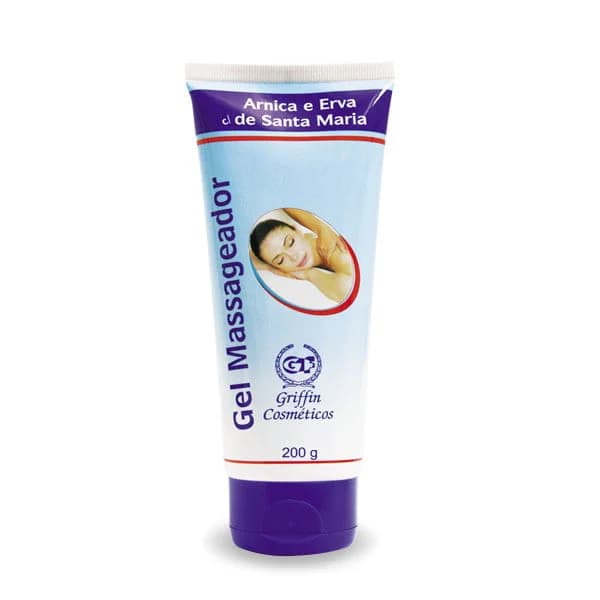 Gel Massageador De Arnica Com Erva Da Santa Maria - Griffin 200g