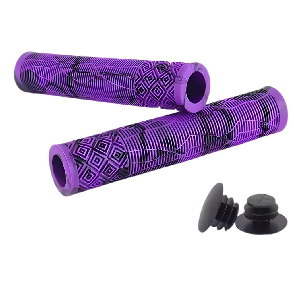 Manopla Absolute BMX 3 160mm Bike Sem Flange Roxa
