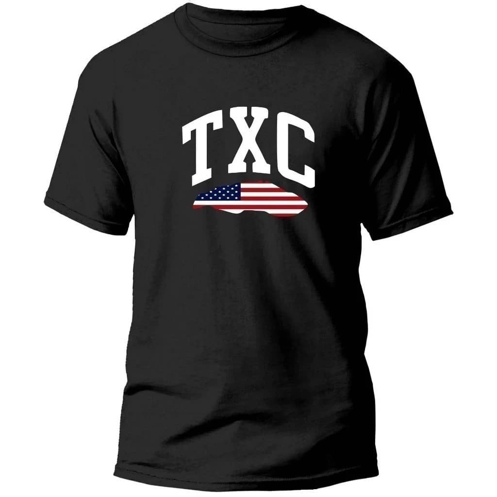 Camisa Camiseta masculina Texas Country Masculino 100% agro Algodão TXC Usa