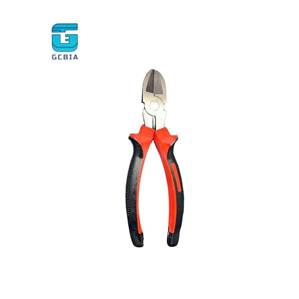 ALICATE DE CORTE DIAGONAL 6" CB. EMBORRACHADO LARANJA/PRETO NA CARTELA  MOHNISH