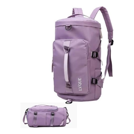 Mochila Bolsa De Viagem Academia Sport Com Bolso Impermeável Espaço Calçados Alça Lateral 30L Capacidade