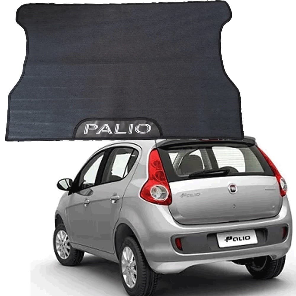 TAPETE EMBORRACHADO PARA PORTA MALA MALAS ESPECIFICO DO CARRO NOVO PALIO 2015 A 2021