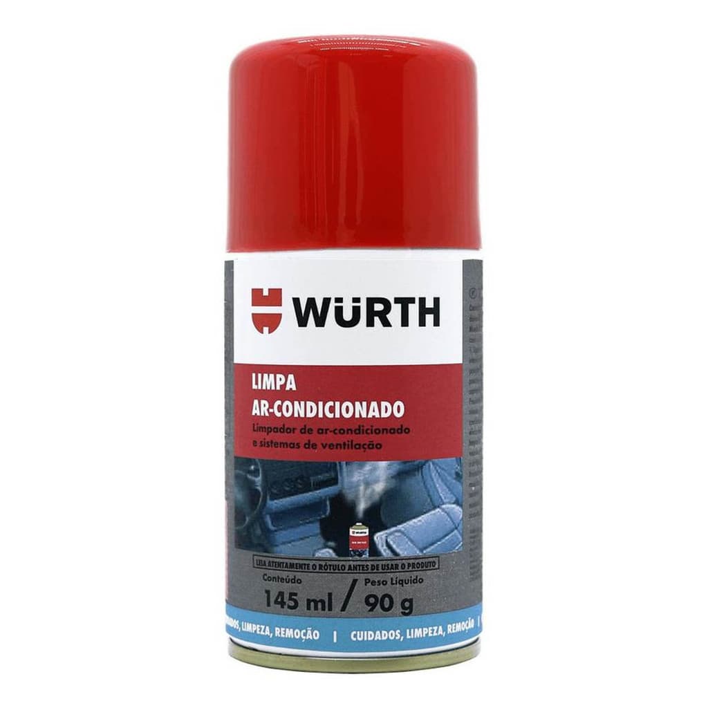 Limpa Ar Condicionado Higienizador P/ Carro Aroma Carro Novo Wurth 145ml 90g