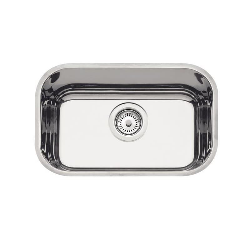 Cuba de embutir Tramontina Lavínia 47 BL em aço inox polido 47x30 cm