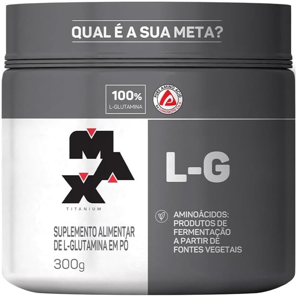 Glutamina 300g Max Titaum L-G
