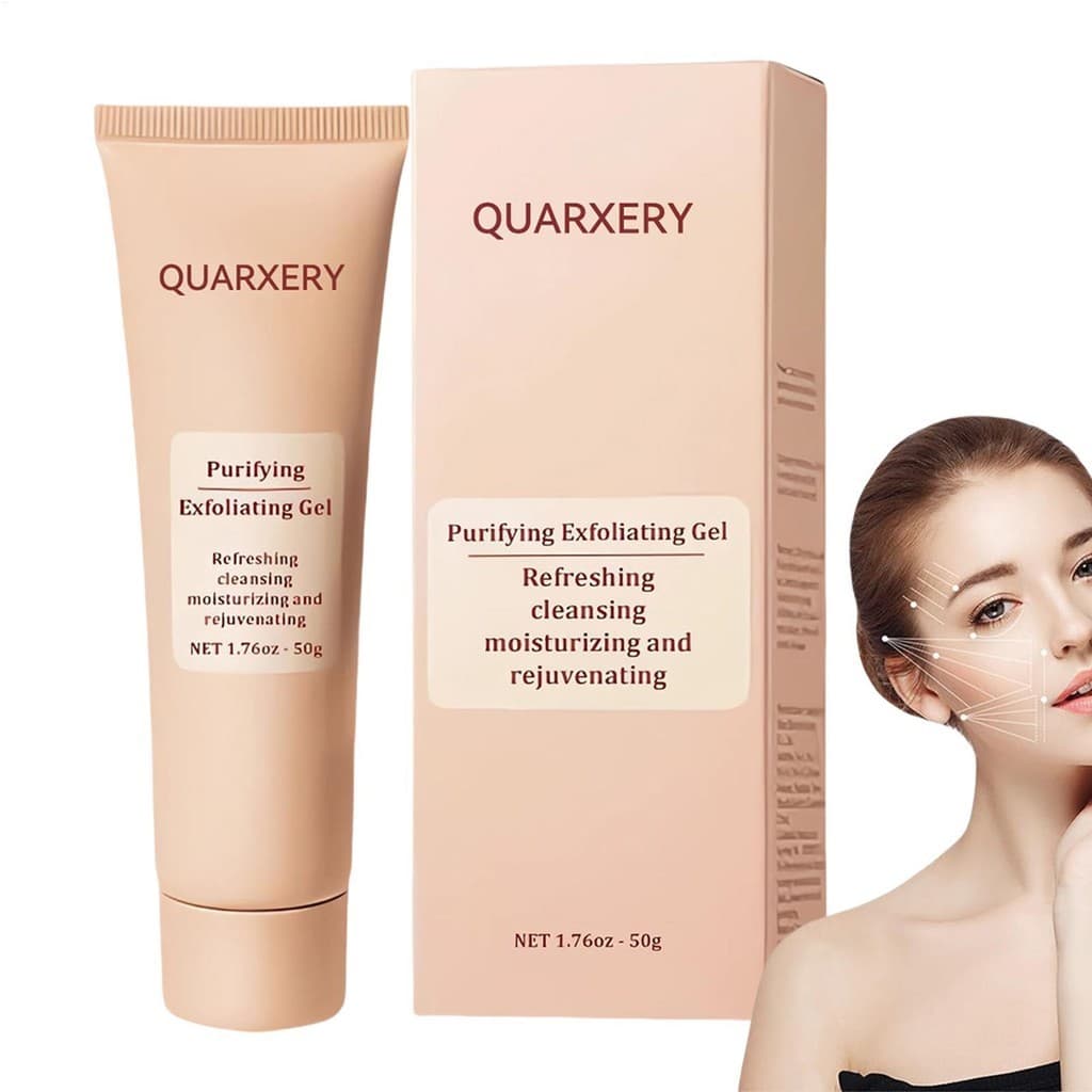 Esfoliação gel Purificante Esfoliante facial Limpeza Poros Encolhe Encolher Pele Clarear Hidratante Haruamy