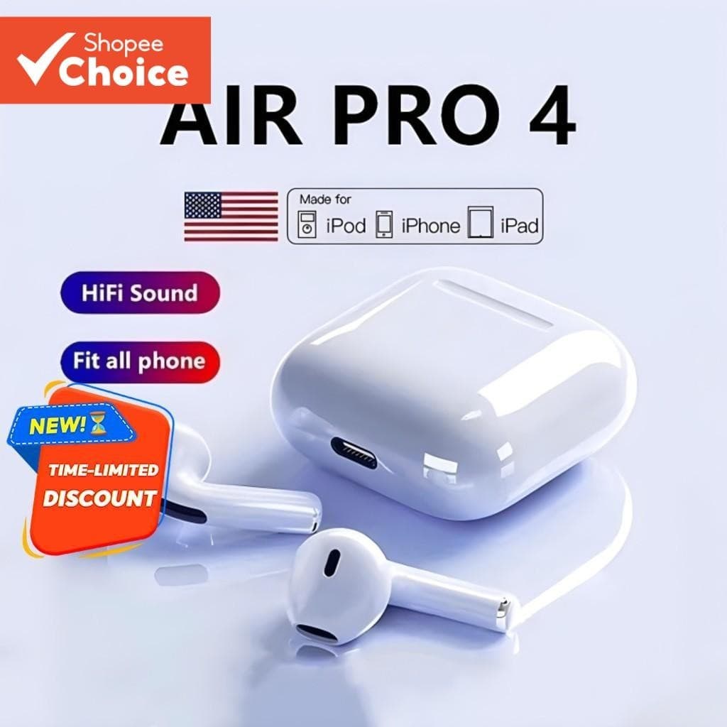 Pro4 Fones De Ouvido Sem Fio Duplo Intra-Auricular Ultra Longa Espera Estéreo Baixo Redução De Ruído Alto-Falante