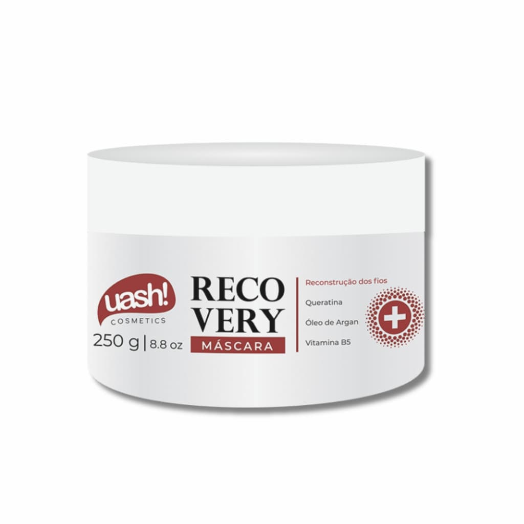 Máscara Uash Recovery 250g Colageno E Recuperação Dos Fios