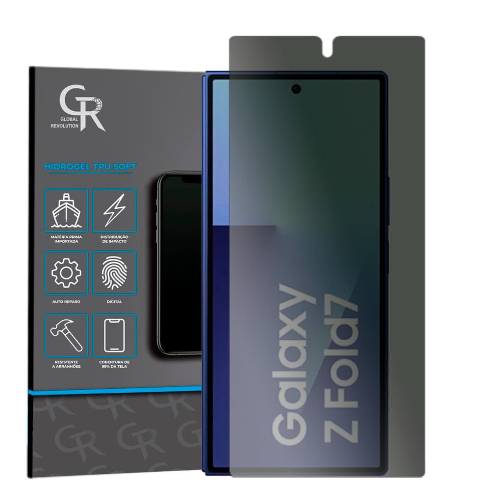 Película Hidrogel Privacidade Para Samsung Galaxy Z Fold  7