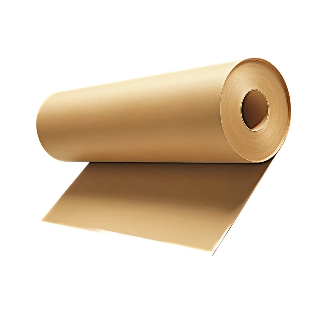 Bobina Papel Pardo 100mt Para Embrulho Semi Kraft 60cm 5,0kg Envelope Pardo Embalagem Envios Caixas