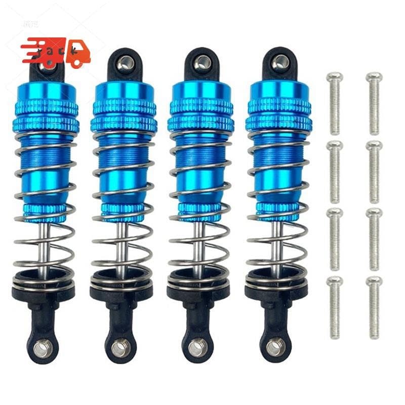 4 Unidades De Metal Dianteiro E Traseiro Óleo Para H16 16207 16208 16209 16210 1/16 RC Peças De Atualização De Carro 2