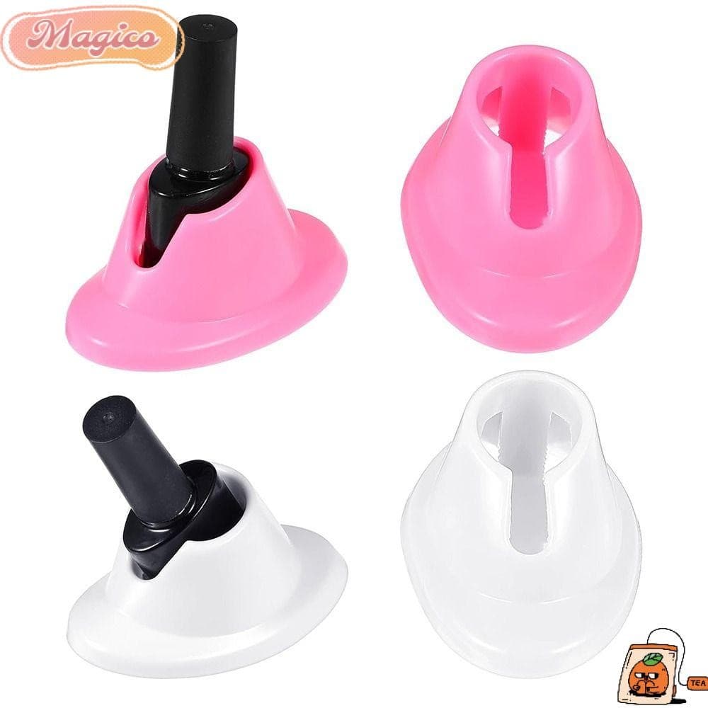 Suporte Para Garrafa De Esmalte MAGICO , Esmaltes De Base Redonda Anti-Ponta , Organizador Macio E Estável Arte Em Unhas