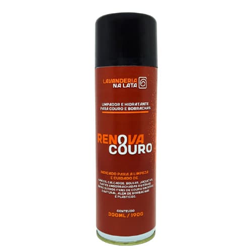 RenovaCouro 190ml - Limpador e Hidratante para Couro e Borrachas