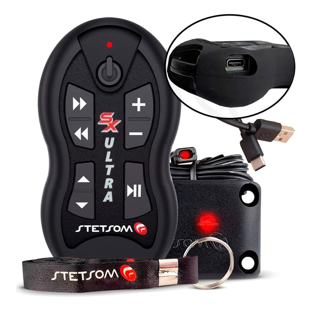 Controle Longa Distância Stetsom Sx2 Ultra Recarregável