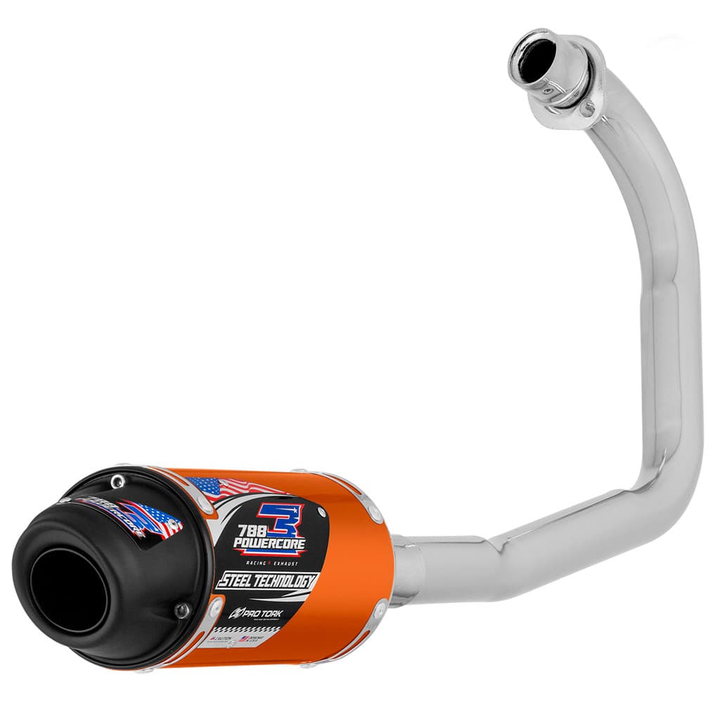 Escapamento Pro Tork Powercore 3 Steel Technology Titan 125 KS/KSE 00-04 Fan 125 05-08