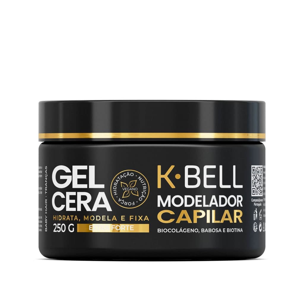 K-Bell Gel Cera - Modelador Capilar 250g